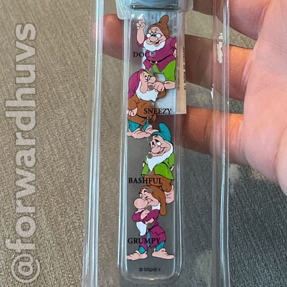 Disney Seven Dwarfs Digital Watch - NIB 1990’s Needs Battery - Picture 5 of 10